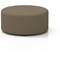 Harlestone Large Round Stool, In Main Line Flax Fabric, Bank Body And Top