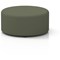 Harlestone Large Round Stool, In Main Line Flax Fabric, Monument Body And Top