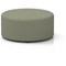 Harlestone Large Round Stool, In Main Line Flax Fabric, Newbury Body And Top