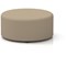 Harlestone Large Round Stool, In Yoredale Fabric, Gordale Body And Top