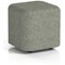 Harlestone Small Square Stool, In Rivet Fabric, Vitreous Body And Top