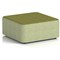 Harlestone Large Square Stool, In Rivet Fabric, Burnish Body Olive Top