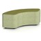 Harlestone 90 Degree Stool, In Rivet Fabric, Burnish Body Olive Top