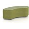 Harlestone 90 Degree Stool, In Rivet Fabric, Olive Body Burnish Top