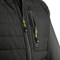 Flex Workwear Padded Jacket, Black & Grey, 4XL