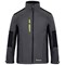 Flex Softshell Two-Tone Jacket, Grey & Black, 3XL