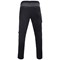 Beeswift Nylon Spandex Stretch Fabric Two-Tone Trousers, Black & Grey 52S