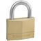 Master Lock 50mm Brass Padlock with 2 Keys