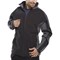 Beeswift Soft Shell Two-Tone Jacket, Black & Grey, XS