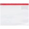 Everyday Heavy Duty A3 Zip Filing Bags, Assorted, Pack of 5