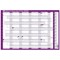 Sasco Academic Year Planner, Mounted, 915x610mm, 2025-26