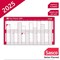 Sasco Portrait Compact Year Planner, Unmounted, 405x610mm, 2025