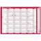 Sasco Super Compact Year Planner, Unmounted, 400x285mm, 2025