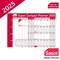 Sasco Super Compact Year Planner, Unmounted, 400x285mm, 2025