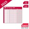 Sasco Staff Planner, Mounted, 915x610mm, 2025