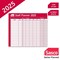 Sasco Staff Planner, Unmounted, 915x610mm, 2025