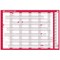 Sasco Year Planner, Mounted, 915x610mmm, 2025