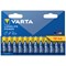 Varta Longlife Power AA 1.5V Alkaline Batteries, Pack of 12