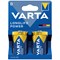 Varta Longlife Power D 1.5V Alkaline Batteries, Pack of 2