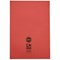 Rhino Exercise Book, 10mm Squared, A4, 64 Pages, Red, Pack of 50