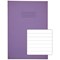 Rhino Exercise Book, 48 Pages, Ruled, A4, Purple, Pack of 100