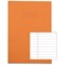 Rhino Exercise Book, 80 Pages, Ruled with Margin, A4, Orange, Pack of 50