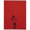 Rhino Exercise Book, 80 Pages, 5mm Squares, 226x178mm, Red, Pack of 100