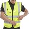 Beeswift Executive Hi Viz Waistcoat, Saturn Yellow, 5XL