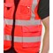 Beeswift Executive Hi Viz Waistcoat, Red, 3XL