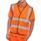 Beeswift Hi Viz Waistcoat, Orange, XL