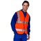 Beeswift Hi Viz Waistcoat, Red, Large