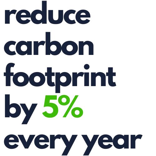 Carbon footprint reduction