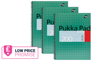 PUKKA PAD A4 PACK OF 3